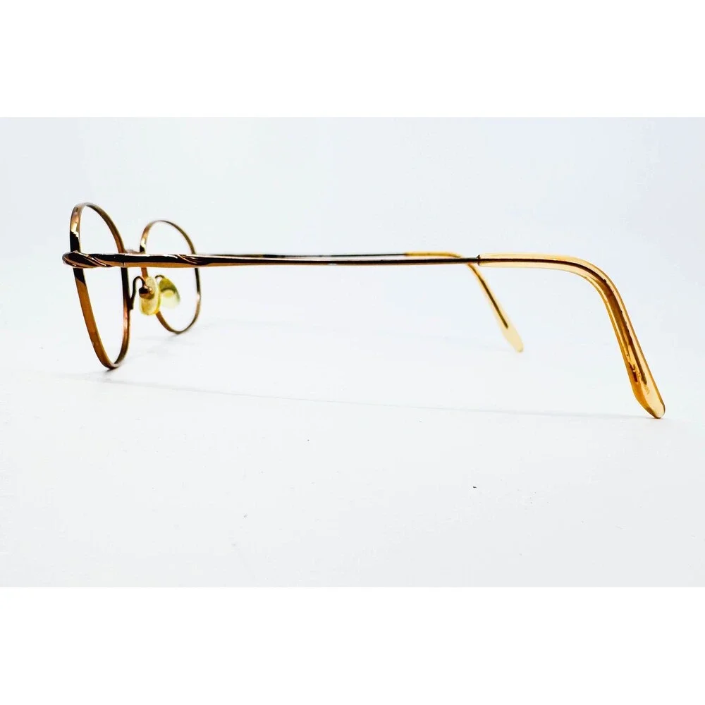 Saks Fifth Avenue Eyeglasses Women Brown Oval S5A 199T 52-18-135